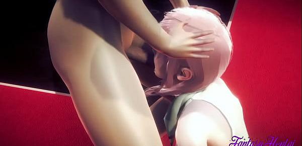 trendsFantasy XIII Hentai 3D - Claire Farron Handjob, blowjob and fucked with creampie - Anime Manga Cartoon Japanese Porn